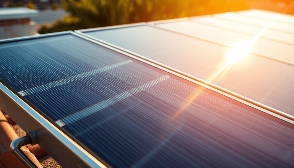 panneau solaire thermique rendement